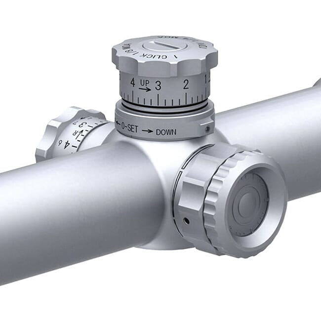 March X Tactical 8-80x56mm Silver SFP MTR-2 Reticle 1/8MOA 4Level Illum Riflescope w/Middle Wheel D80V56STI-MTR-2
