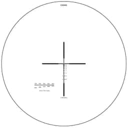 Elcan SpecterDR 1.5x/6x 5.56mm FDE Riflescope w/Flip Covers, ARD, & 3MOA XOPTEK DFOV6-T265-C10-X3