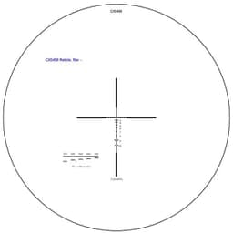 Elcan SpecterDR 1.5x/6x 7.62mm FDE Riflescope w/Flip Covers, ARD & 3MOA XOPTEK DFOV6-T265-C20-X3