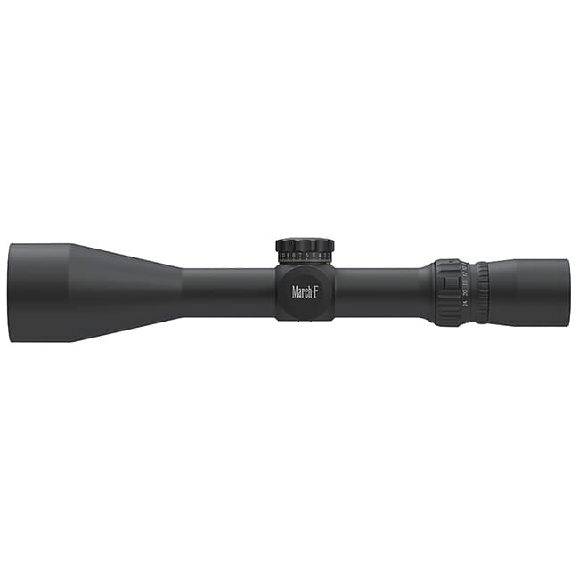March X "High Master" 10-60x56mm SFP MTR-2 Reticle 1/8MOA 6Level Illum Riflescope w/Middle Wheel D60HV56TI-MTR-2