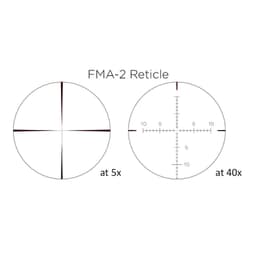 March F Tactical 3-24x52 FMA-2 Reticle 1/4MOA FFP Riflescope D24V52FMA