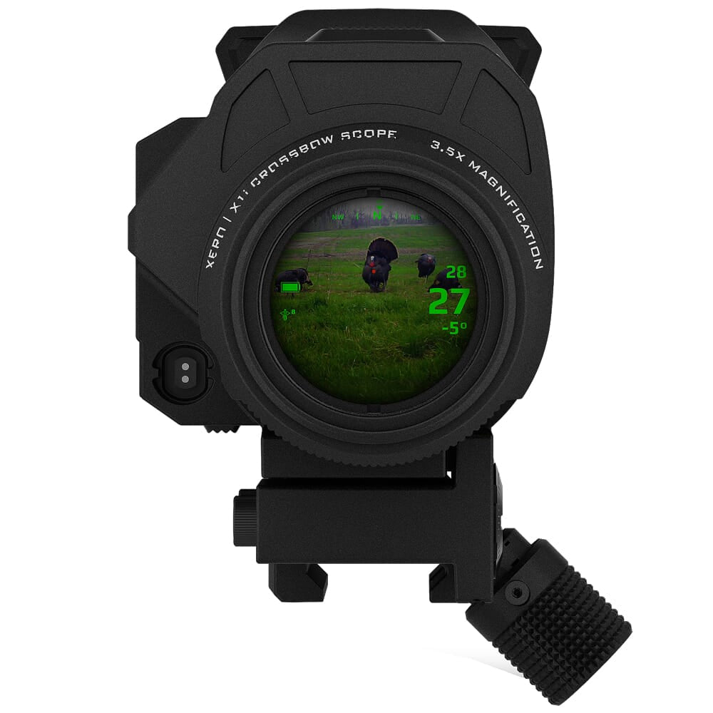 Garmin Xero X1i 3.5x Crossbow Sight 010-02212-00 displays advanced optics with integrated laser rangefinder.