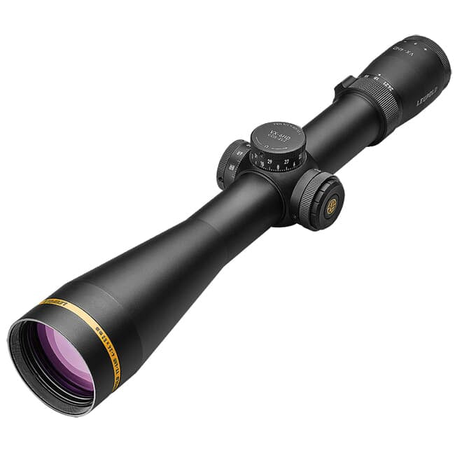 Leupold VX-6HD 4-24x52mm Illum TMOA Scope 171579 features a 6:1 zoom ratio and 1/4 MOA turrets for precision shooting.