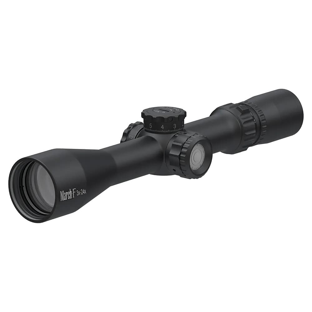 March F Tactical 3-24x42mm FFP FML-1 Reticle 0.1MIL 6Level Illum Riflescope D24V42FIML-FML-1