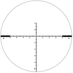 March FX Tactical 4.5-28x52mm FML-LDK Reticle 0.1MIL FFP Non-Illuminated Riflescope w/Shuriken Dial Lock D28HV52WFMLX