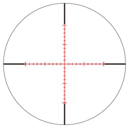 March Compact Tactical 2.5-25x42mm SFP MTR-3 Reticle 1/4MOA 6Level Illum Riflescope D25V42TI-MTR-3
