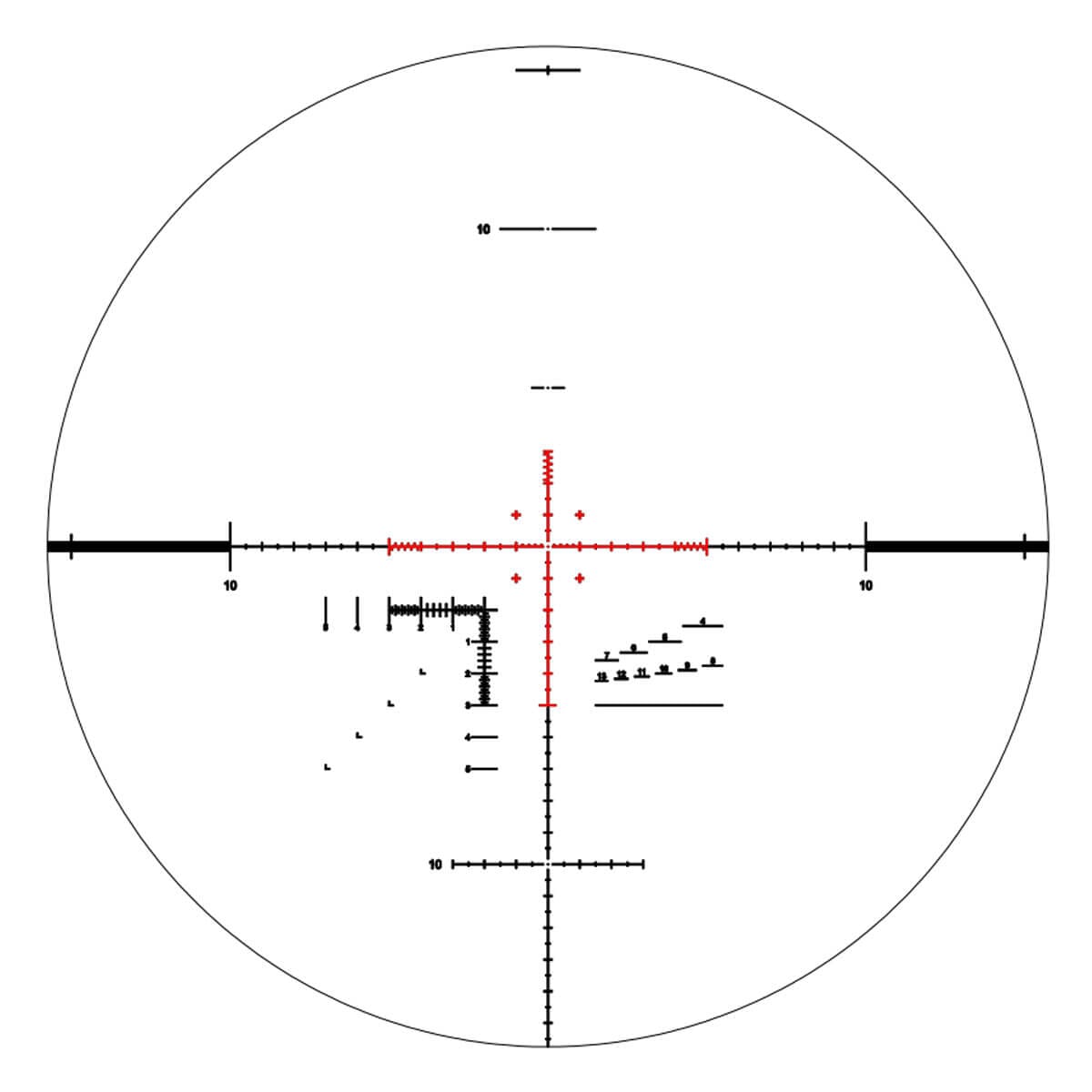Kahles K540i 5-40x56 MSR2/Ki CCW Riflescope w/Right Windage 10714