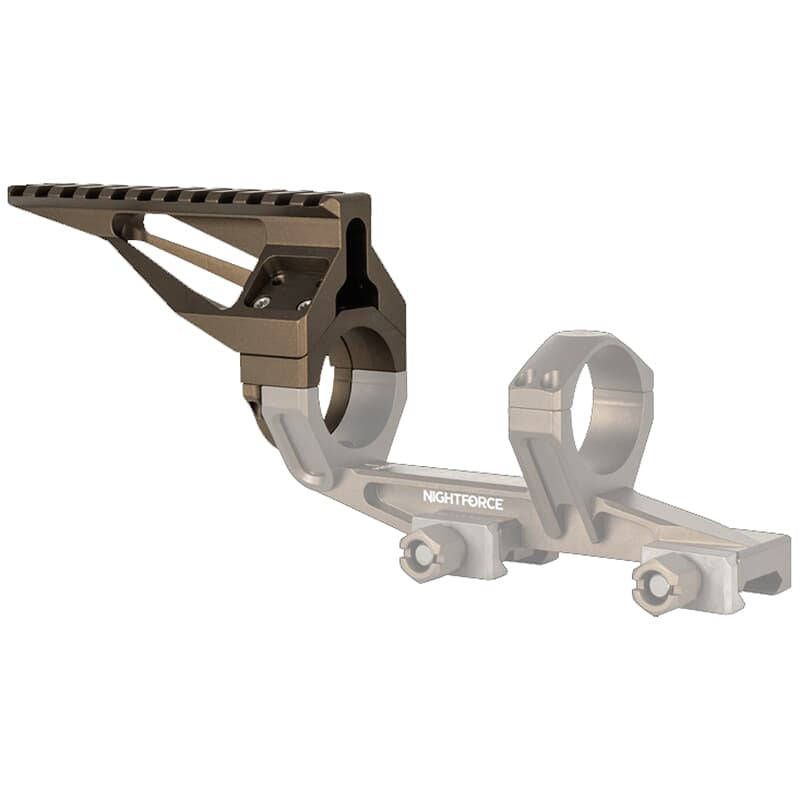 Nightforce RAP-i 34mm Dark Earth Rail Accessory Platform w/Multimount Cap A688