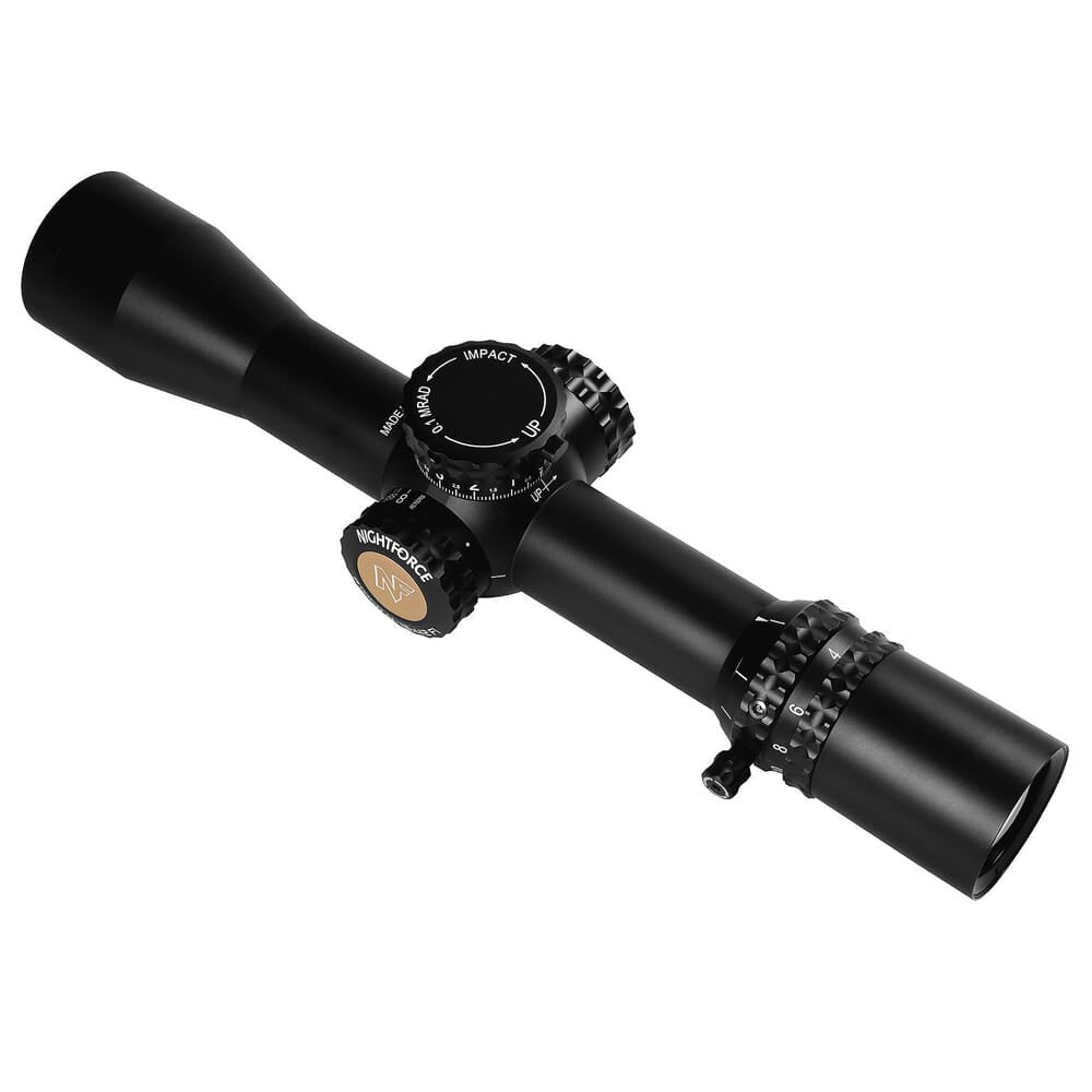 Nightforce ATACR 4-16x42mm F1 Riflescope ZeroHold .1 Mil-Radian Capped Windage DigIllum 12 Mil PTL Mil-XT C615