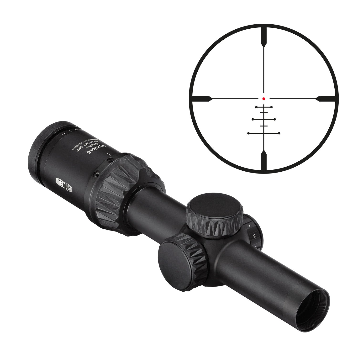 Meopta Optika6 1-6x24mm ED RD FFP Riflescope 653609