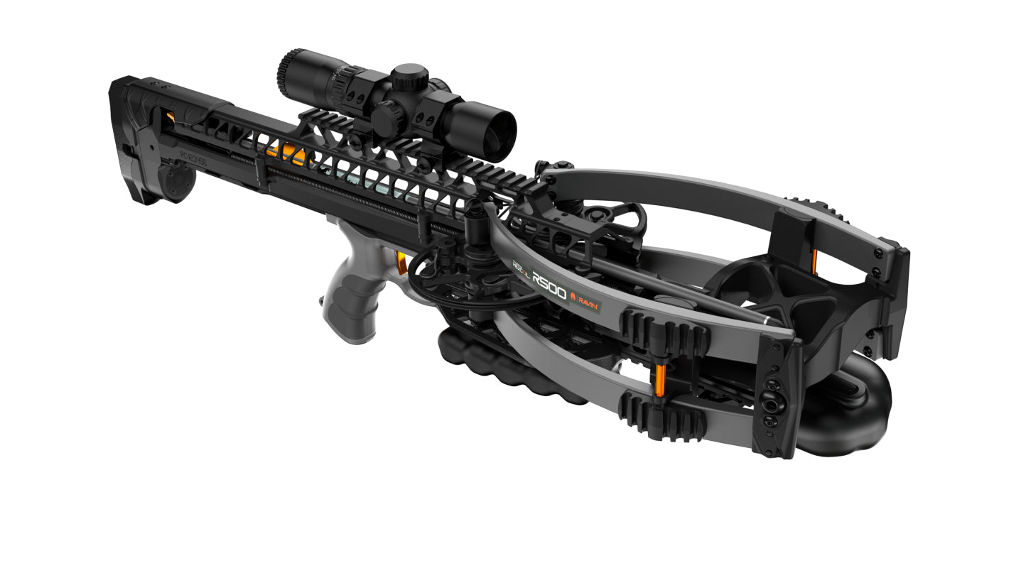 Ravin R500 Crossbow Slate Gray with VersaDrive Cocking System R050
