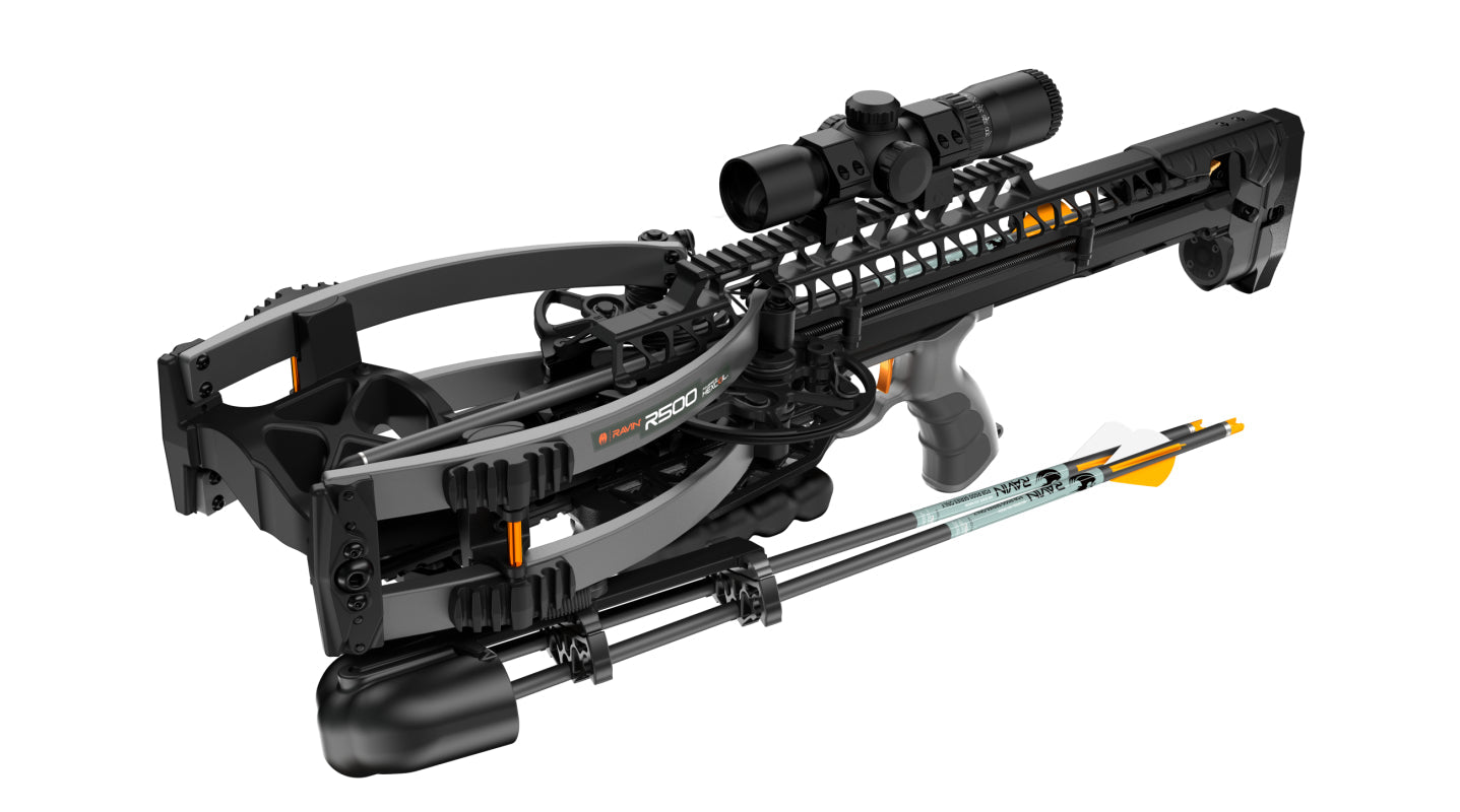 Ravin R500 Crossbow Slate Gray with VersaDrive Cocking System R050