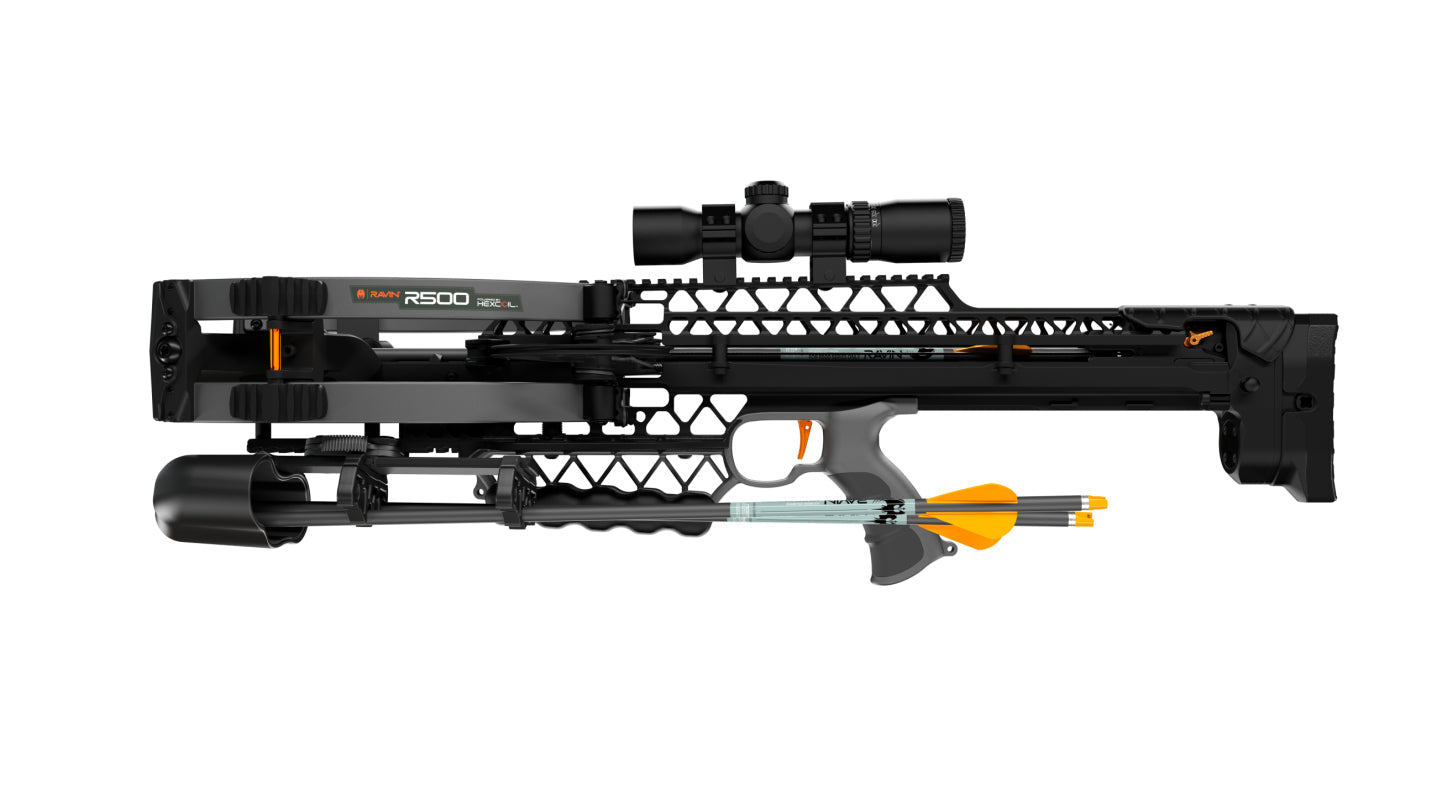 Ravin R500 Crossbow Slate Gray with VersaDrive Cocking System R050