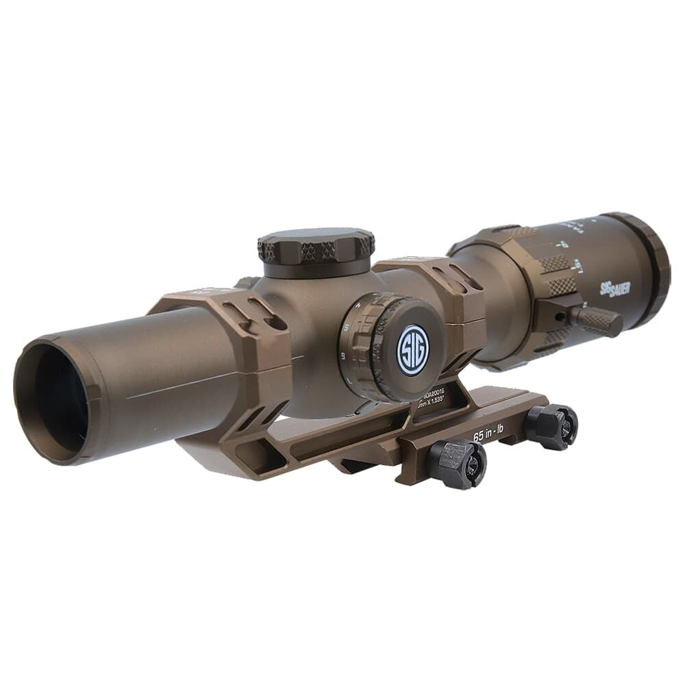 Sig Sauer Tango MSR Rifle Scope 1-10x28mm 34mm SFP Illum MSR BDC10 Reticle 0.5 MOA SOTM81200