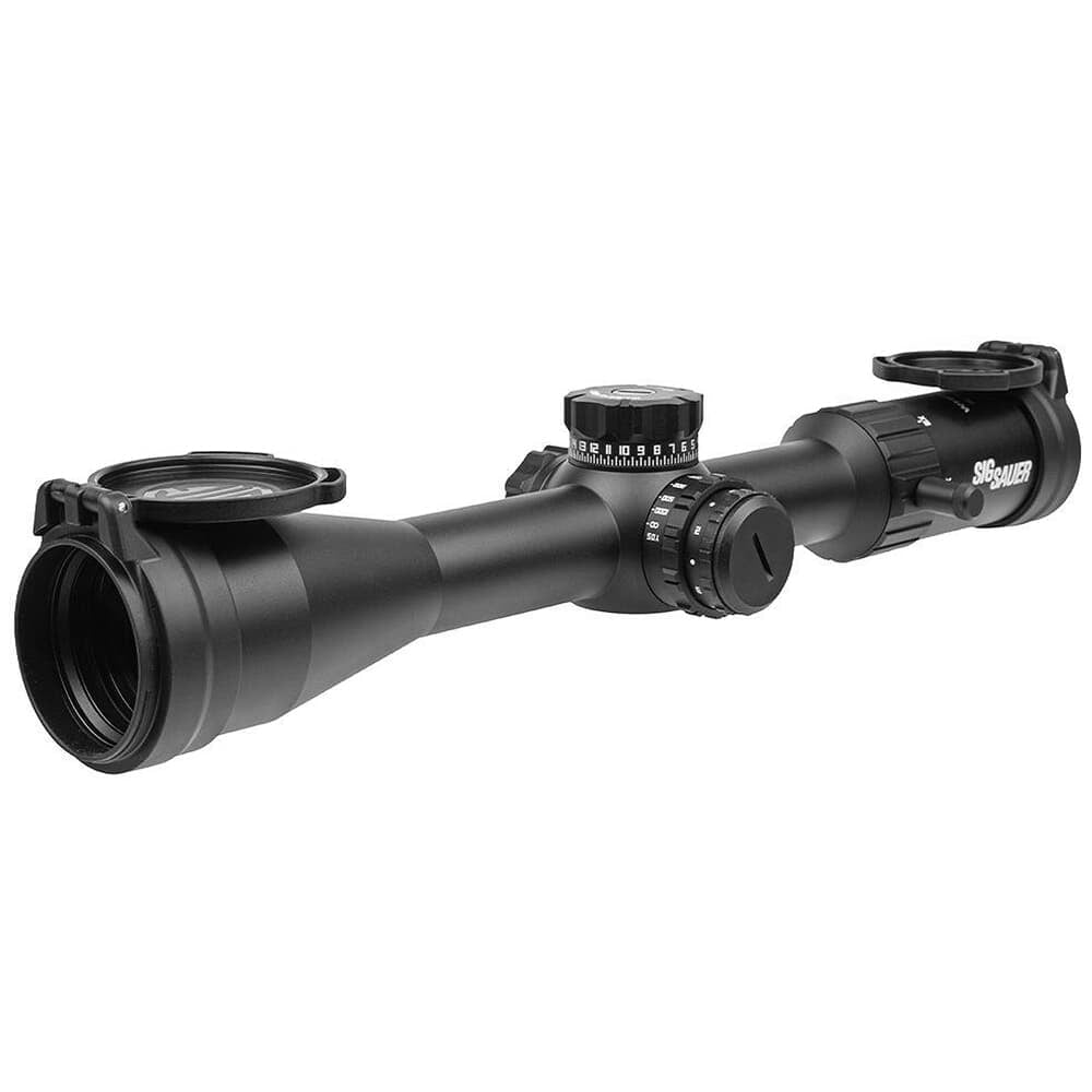 Sig Sauer Whiskey 4 Rifle Scope 5-20x50 30mm FFP MOA MIlling Hunter Non-Illum Exp ZeroStop Black