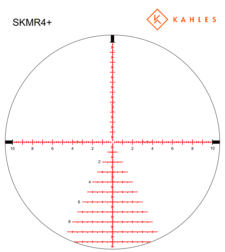 Kahles K540i 5-40x56 DLR CCW SKMR4+ Riflescope w/Right Windage 10720