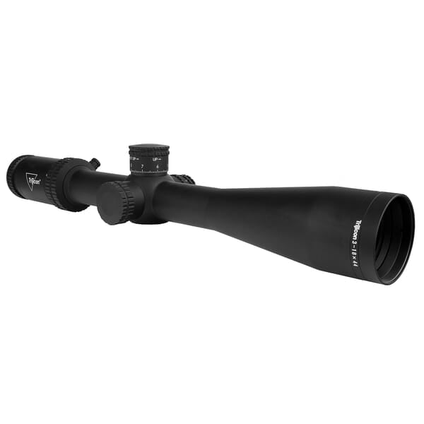 Trijicon Tenmile 3-18x44 FFP Riflescope w/ MRAD Precision Tree (Red/Green Illumination), 30mm, 3000002 for precise shooting.