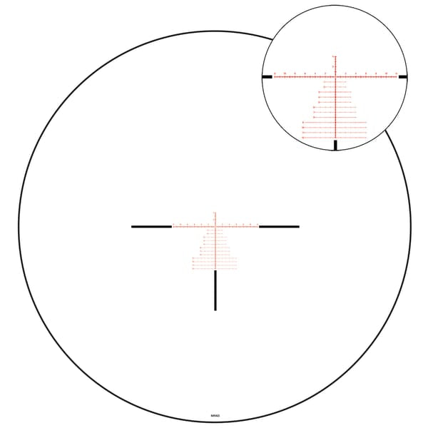 Trijicon Tenmile 3-18x44 FFP Riflescope w/ MRAD Precision Tree reticle for precision shooting, 30mm, 3000002.