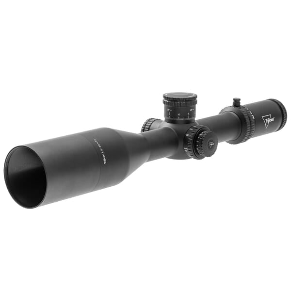 Trijicon Tenmile 4.5-30x56 SFP Long-Range Riflescope w/ Red/Green MOA Long Range 3000014, showcasing robust design and precision.
