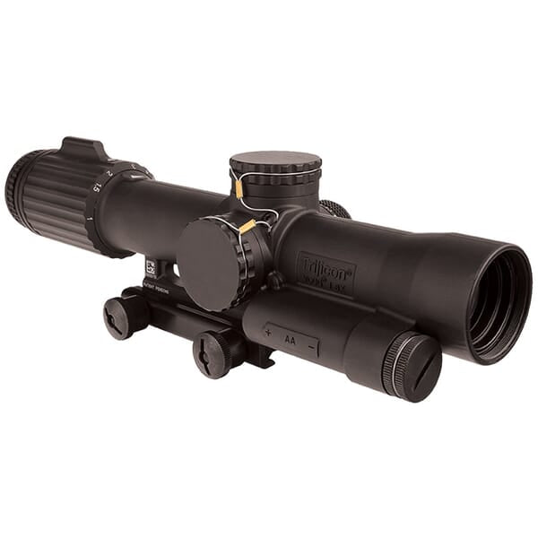 Trijicon VCOG 1-8x28 Red MRAD Crosshair Dot Reticle Scope w/ Thumbscrew Mount VC18-C-2400003 for enhanced sight precision.