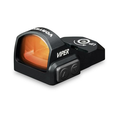 Vortex Viper Red Dot features a 6 MOA dot, perfect for handguns with cutout slides and low mounting height.